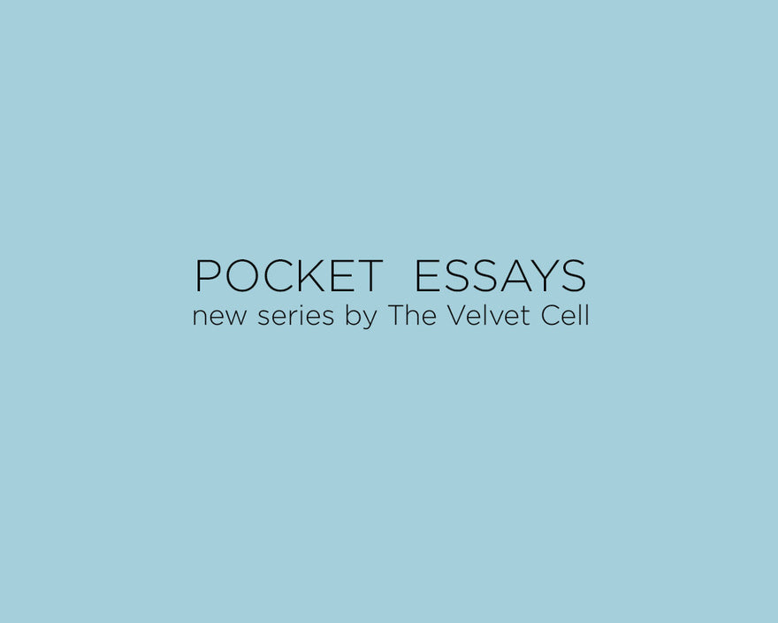 Introducing TVC new series : Pocket Essays